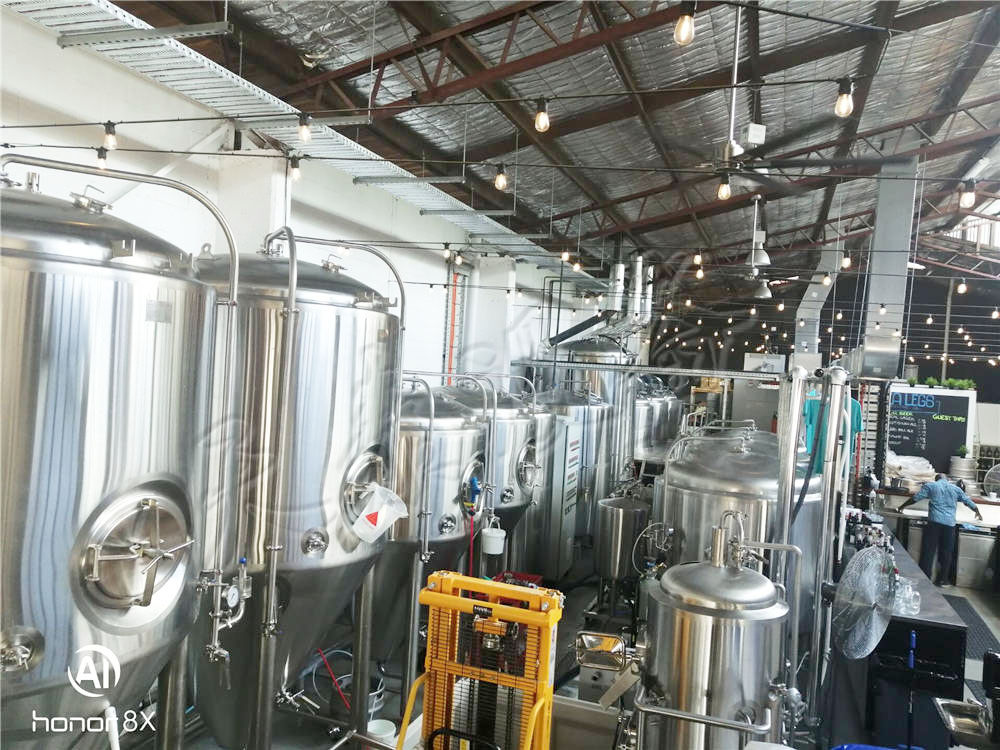 1500L精酿啤酒酿造